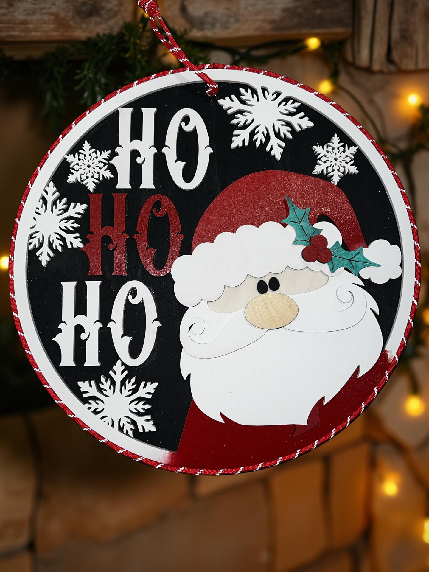 Christmas Santa Door/Wall Hanger